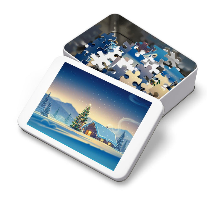 Holiday Harmony Jigsaw Puzzle Set - Interactive Family Bonding Experience