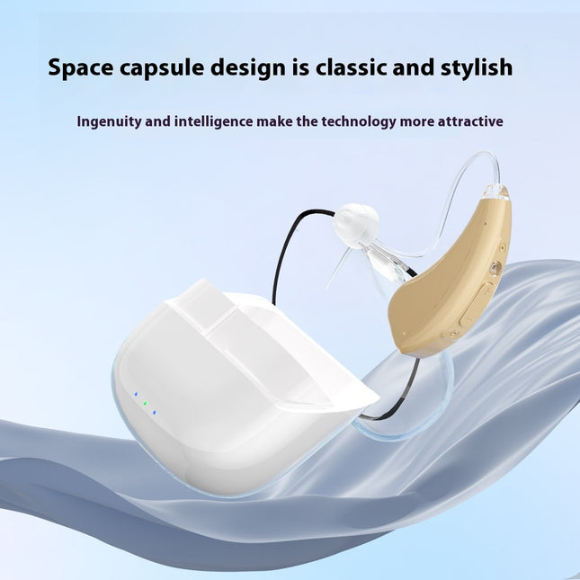 Peekaboo Studio BTE Digital Hearing Aid with Noise Reduction & Amplifi
