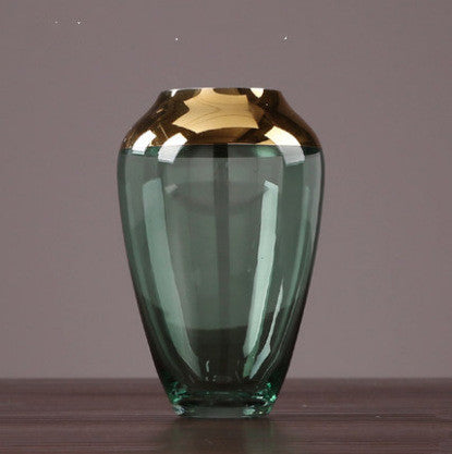 Phnom Penh Glass Vase European Blown Ornament Hanging Vase 26cm