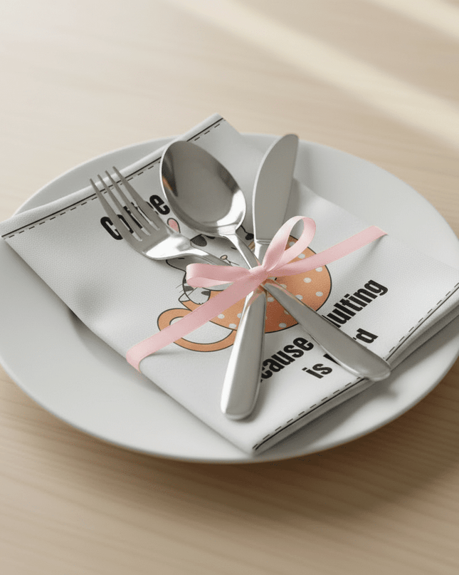 Napkins Set - Coffee: Because Adulting is Hard