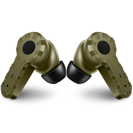 Tactical Rechargeable Electronic Hunting Shooting Earplugs — Wireless, 3 Colours | Très Elite