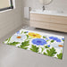 Luxurious Abstract Geometric Floor Mat for Elevated Home Decor