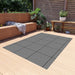 Chic Outdoor Chenille Rug for Elevated Outdoor Spaces