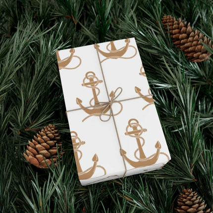 Nautical Elegance: Premium Gift Wrap Collection - Made in the USA