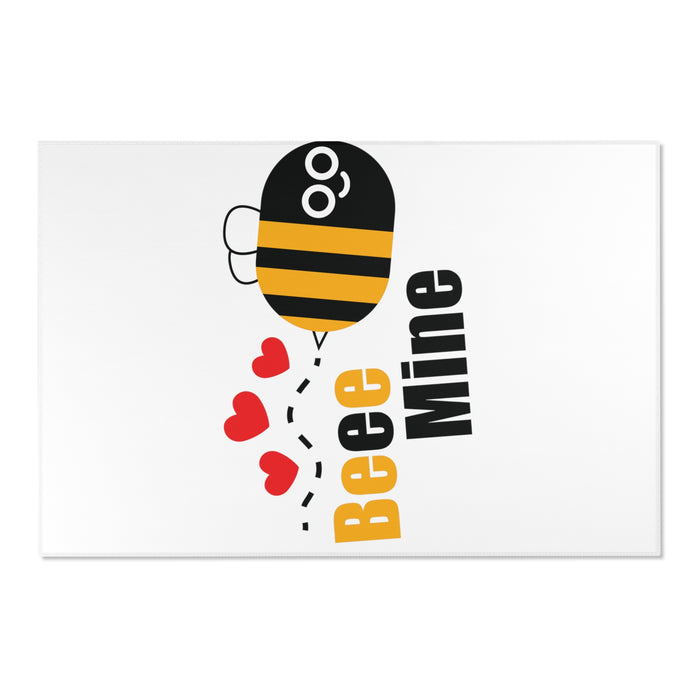 Bee Valentine Charcoal Area Rugs