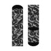 Trendy Unisex Tartan Crew Socks for Sizes 12 and Below