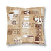 Water-Resistant Floral Outdoor Cushion Collection - Stylish and Durable Polyester Set