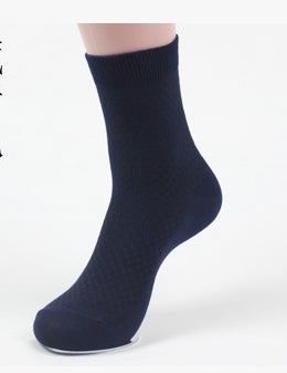 Peekaboo Studio Men's Bamboo Fiber Socks - Soft, Breathable Comfort
