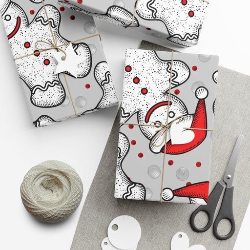 Elegant Christmas Gift Wrap Paper Set - Premium USA-Made Presentation Option