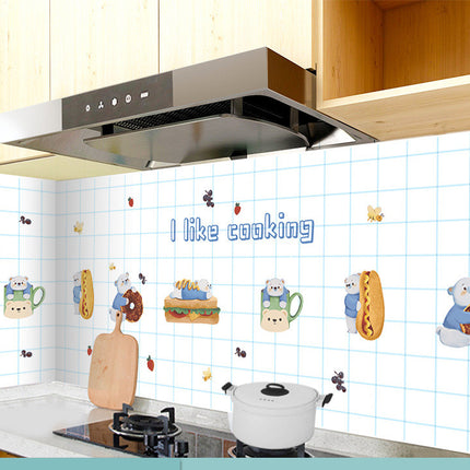 Peekaboo Studio Transparent Anti-Smoke Wallpaper, High Temp Resistant