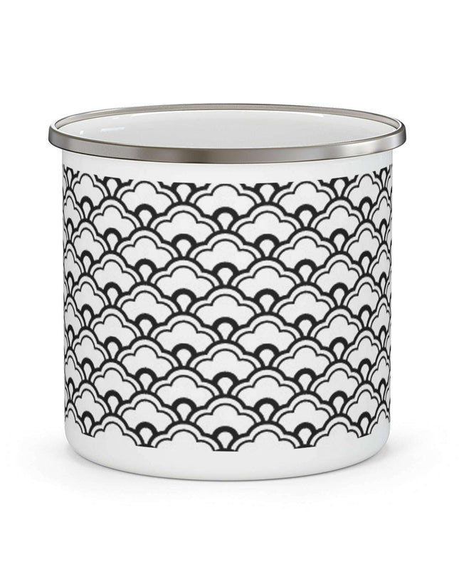 Outdoor Explorer Enamel Camping Mug: Your Go-To Adventure Gear