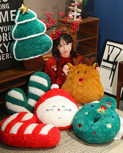 Plush Pillow Christmas Tree Decorative Gift Doll