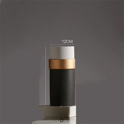 Nordic Handmade Ceramic Vase Glazed Minimalist Decor