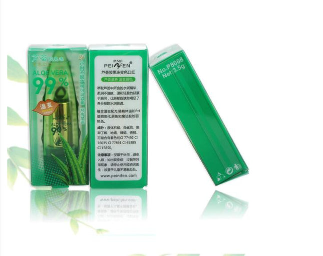 Aloe Vera Color-Changing Lip Balm — Moisturising & Long-Lasting