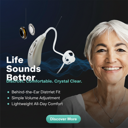 Peekaboo Studio Wireless Invisible Hearing Aid with Noise Reduction Te