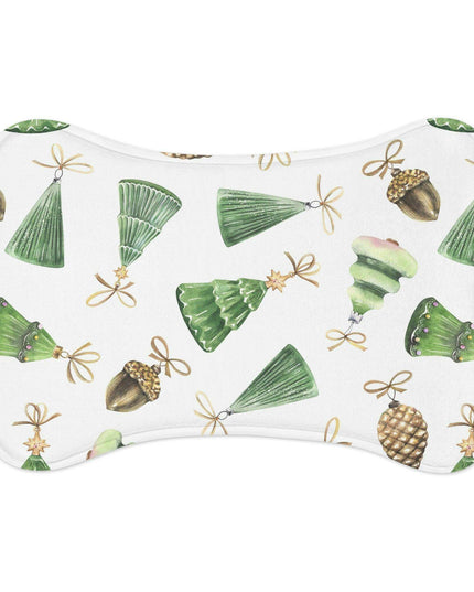 Customizable Whimsical Pet Feeding Mats - Fun Bone & Fish Designs