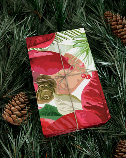 Sophisticated Holiday Gift Wrap Ensemble - Artisan Crafted in the USA