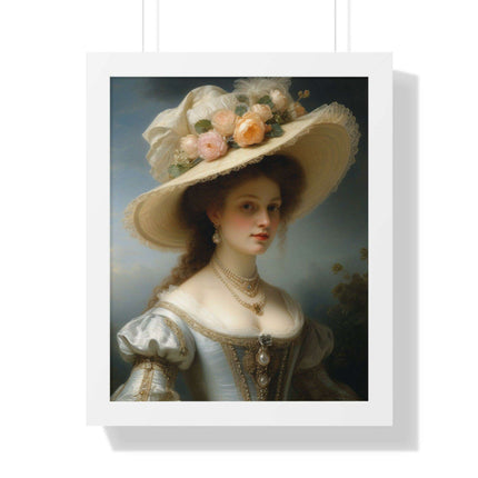 Elegant Femme Fatale: Sustainable Art Print for Stylish Home Interiors