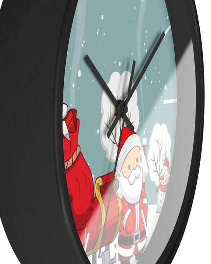 Elegant Artisan Wood Wall Clock with Premium Color Choices for Sophisticated Interiors