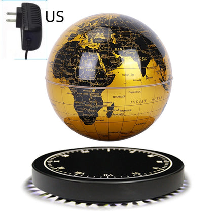 Très Elite Magnetic Levitation Globe with LED Night Light & 360° Rotat