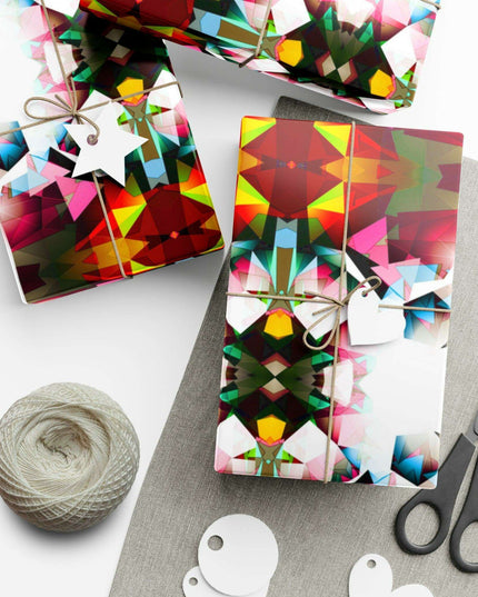 Elegant Eco-Friendly 3D Holiday Gift Wrap Set: Premium USA-Made Wrapping Paper