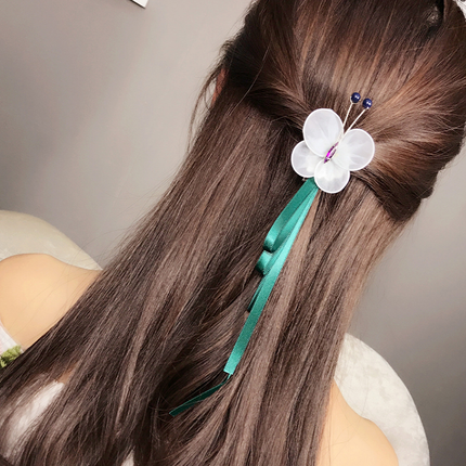 Peekaboo Studio All-Match Ribbon Streamer Headband - Adjustable Fit, S