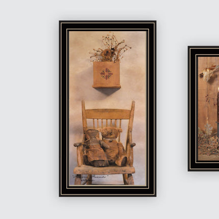 Billy Jacobs 2-Piece Framed Wall Art - Friends & Pumpkins Decor