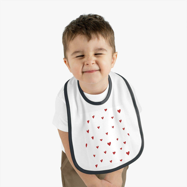 Stylish Baby Fleece Feeding Bib - Soft, Cozy, and Practical for Mealtime