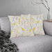 Outdoor Blossom-Printed Waterproof Polyester Cushions with Concealed Zipper