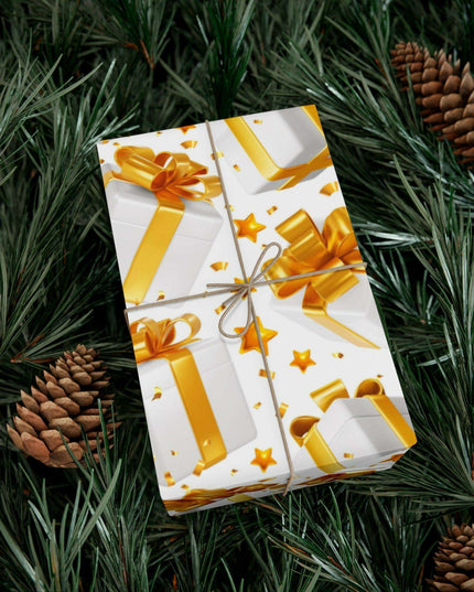 Luxurious Artisan 3D Holiday Gift Wrap Set - Crafted in the USA