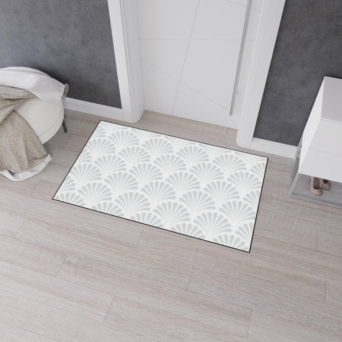 Vintage Artisanal Floor Mat with Non-Slip Backing for Elegant Home Décor
