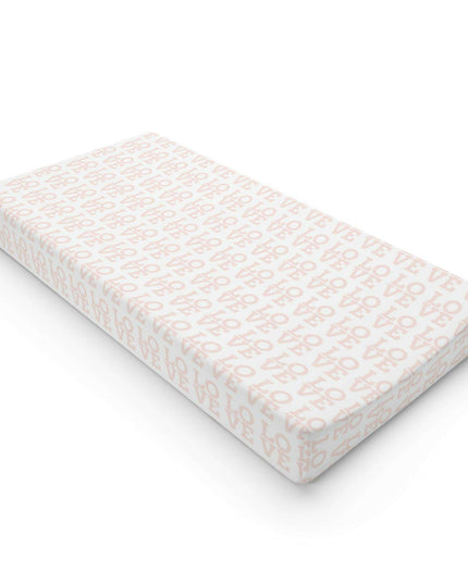 Customizable Luxurious Monogrammed Baby Changing Pad for Valentine's Day