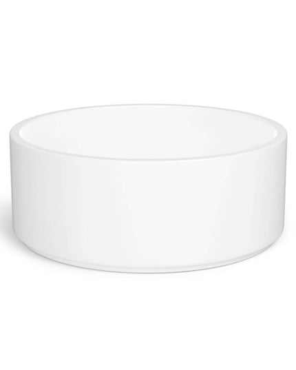 Customizable Elegant Ceramic Pet Bowl with Unique Artisan Print