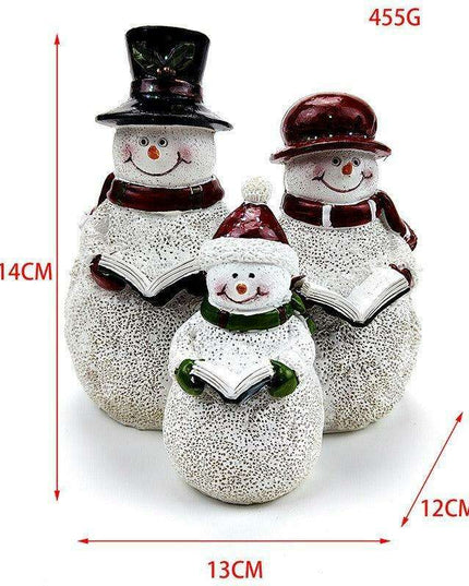 Chic Winter Snowman Decor | Opulent Holiday Accent
