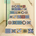 Abstract Geometric Stair Decal Set for Modern Home Decor