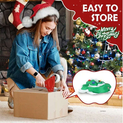 6.9 FT Lighted Christmas Inflatable Decoration, Inflatable Christmas Tree - Très Elite