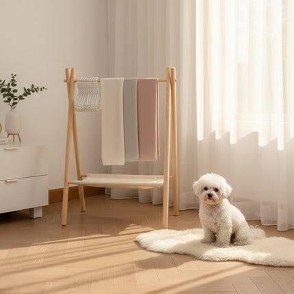 Hanging Swing Cradle Pet Bed — Iron Frame, M & L