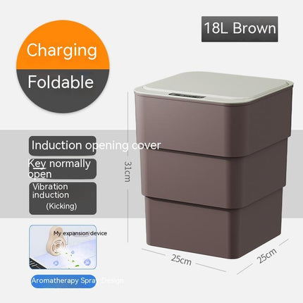Smart Sensor Trash Can with Auto-Open Lid