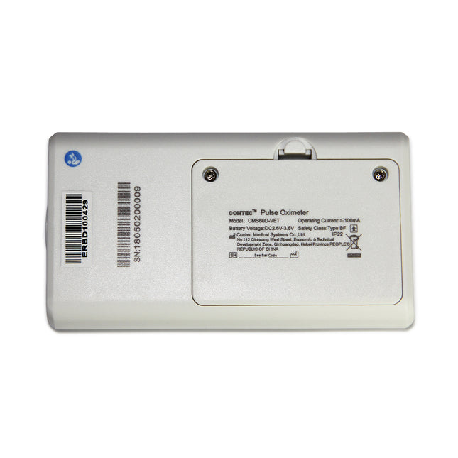 Handheld Veterinary Pulse Oximeter with Clip Probe & PC Data Transfer