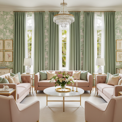 Luxury Wrinkle FREE Faux Suede Curtain