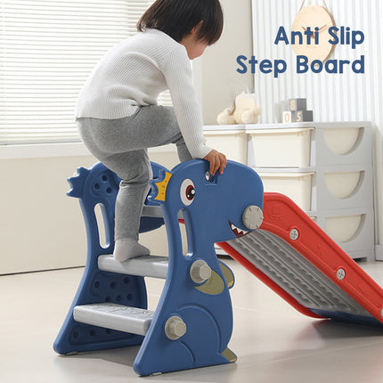 Peekaboo Studio Dinosaur Indoor Slide for Toddlers, Foldable & Easy As
