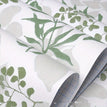 45cm Wide X1m Long / Flower Branch Leaf Green