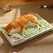 Cozy MADDEN Luxury Plaid Dog Mat for Small to Medium Dogs and Cats - Removable, Washable Fluff Bed