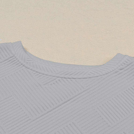 Stylish Gray Textured Lounge Set for Ultimate Relaxation