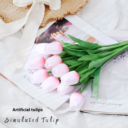 Peekaboo Studio Tulip Artificial Flower Arrangement - Realistic & Vibr