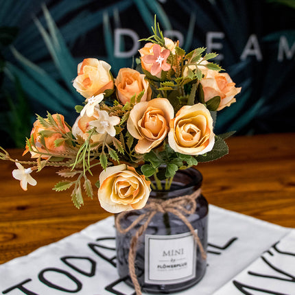 Peekaboo Studio Silk Cloth Artificial Flower Bouquet - Wedding Decor
