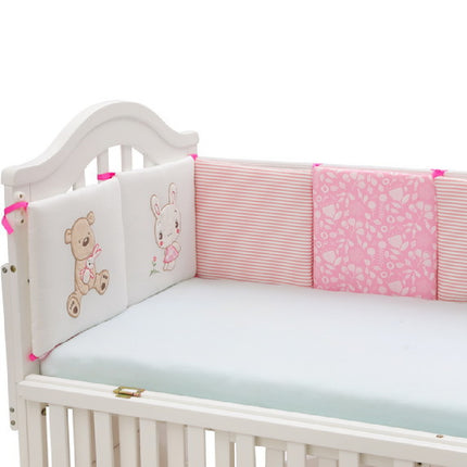 Peekaboo Studio Children's Bed Fence with Adjustable Height & Safety D