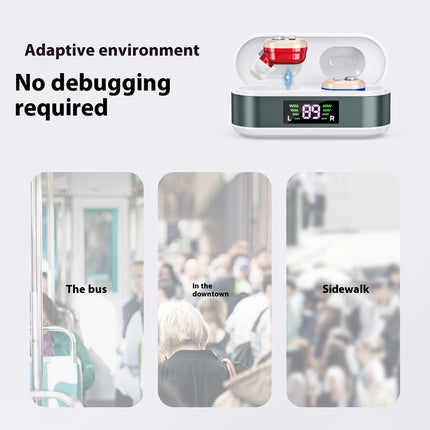 Peekaboo Studio Digital Sound Amplifier with Charging Display & AUX In