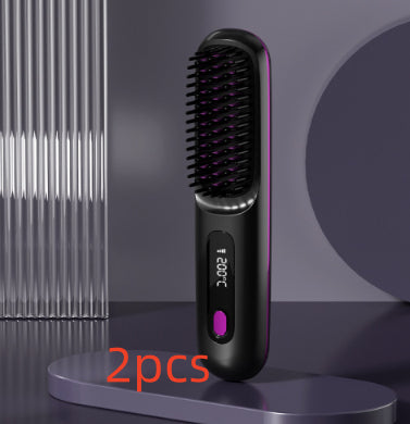 Peekaboo Studio 2-in-1 Wireless Hair Straightener & Curler - Fast Heat