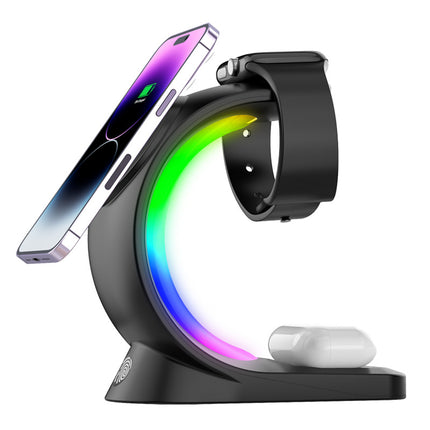 4 In 1 Magnetic Wireless Charger Fast Charging For Smart Phone Atmosph